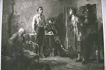 Poslední setkání, obraz Felixe Lemberského z triptychu Julius Fučík, který vznikl v letech 1952 až 1954