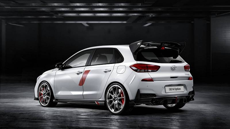 Hyundai i30 N s díly z programu originálního příslušenství N