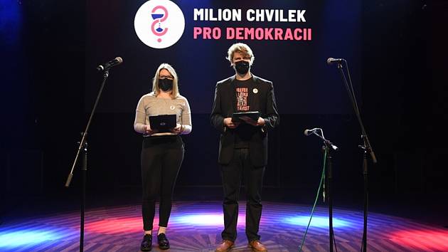 Představitelé spolku Milion chvilek