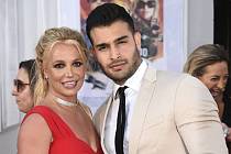 Britney Spearsová a Sam Asghari (na snímku z 22. července 2019)
