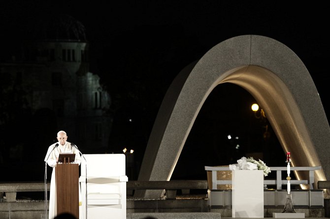 Papež František v Hirošimě