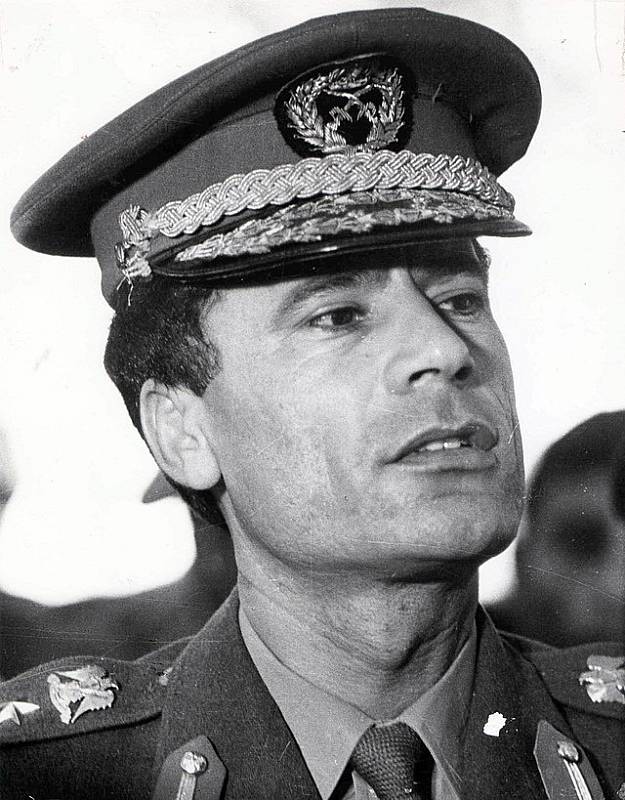 Mladý Muammar Kaddáfí v Bělehradu