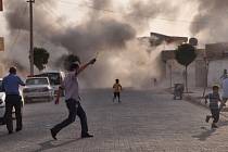 Syrské střely zasáhly ulice tureckého města Akcakale