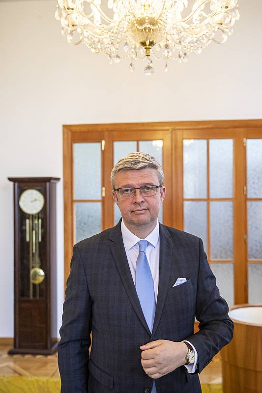 Vicepremiér a ministr dopravy a průmyslu a obchodu Karel Havlíček
