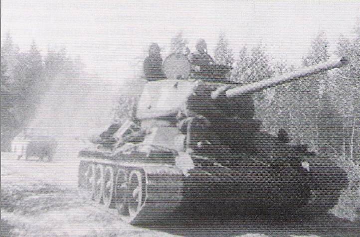 Útok třetí gardové tankové armády pod Leljušenkovým velením v rámci Operace Bagration v létě 1944