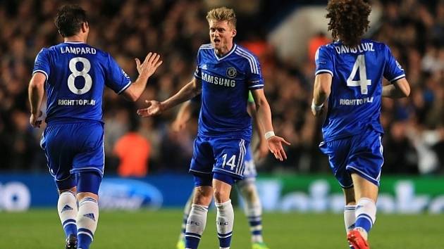 Chelsea - PSG: Andre Schurrle a jeho radost