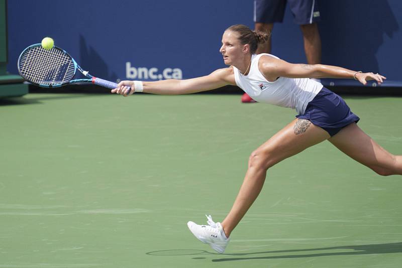 Česká tenistka Karolína Plíšková v Montrealu.