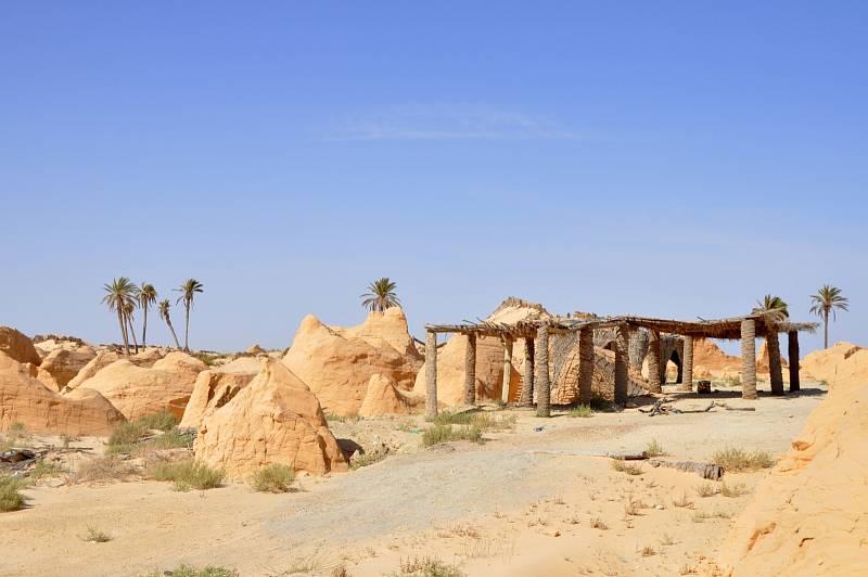 Kebili, jedna z nejstarších oáz v Severní Africe.