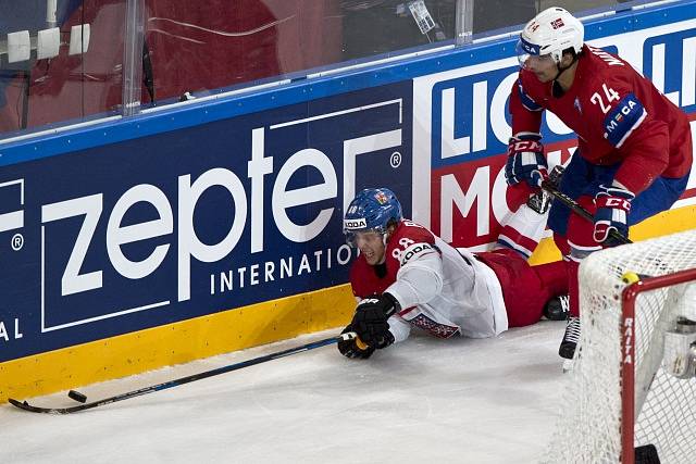 Zápas Mistrovství světa v ledním hokeji Česko - Norsko