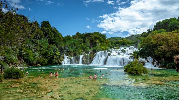 Národní park Krka patří mezi nejkrásnější místa Evropy