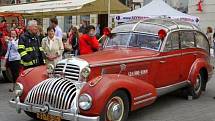 Horch 853 Sport Cabriolet brněnských hasičů.