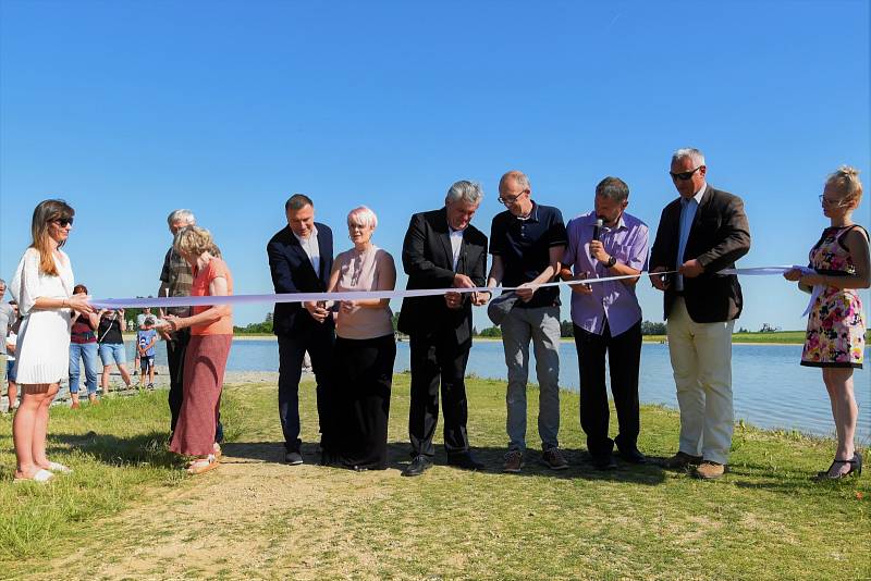 Slavnostní otevření biocentra Véklice v Senici na Hané, 18. 6. 2022