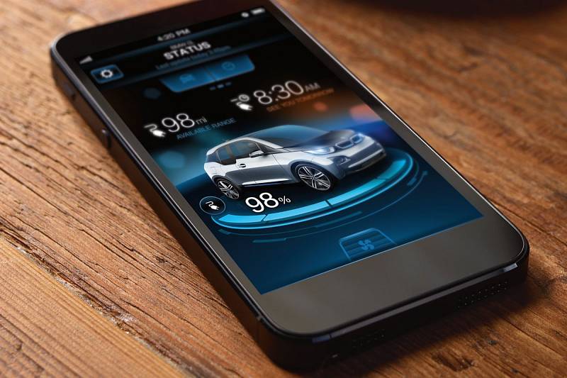 Mobilní aplikace k vozům BMW