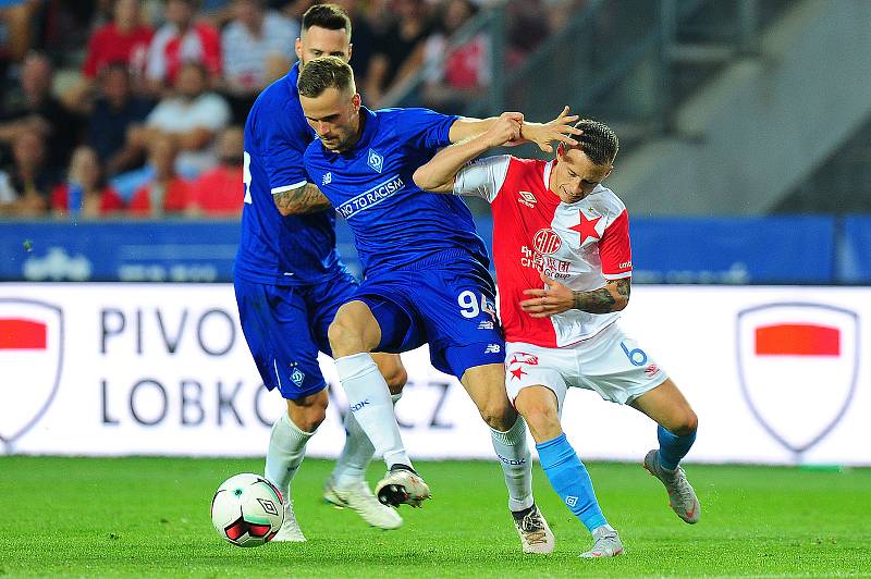 Benjamin Verbič hrál v roce 2018 za Dynamo Kyjev a svými góly rozhodl o vyřazení Slavie v play-off o Ligu mistrů