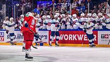 Čtvrtfinále MS 2023 hokej: Česko - USA