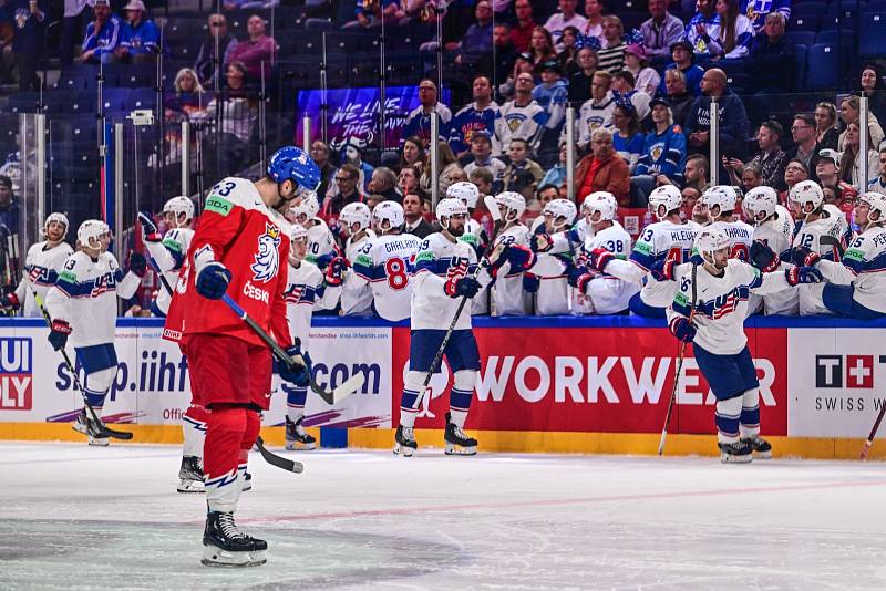 Čtvrtfinále MS 2023 hokej: Česko - USA