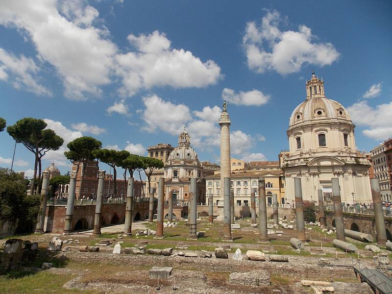 Forum Romanum v Římě