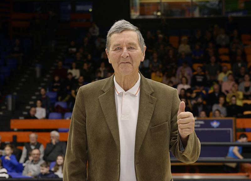 Bývalý basketbalista Jiří Zídek starší (na snímku z 2. února 2019).