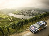 Andreas Mikkelsen na Německé rallye.