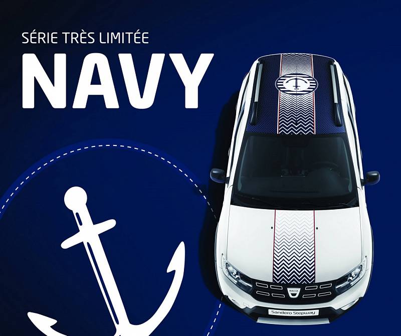 Dacia Sandero Stepway v designu "Navy".