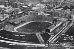 Stadion Ibrox na leteckém snímku z roku 1910