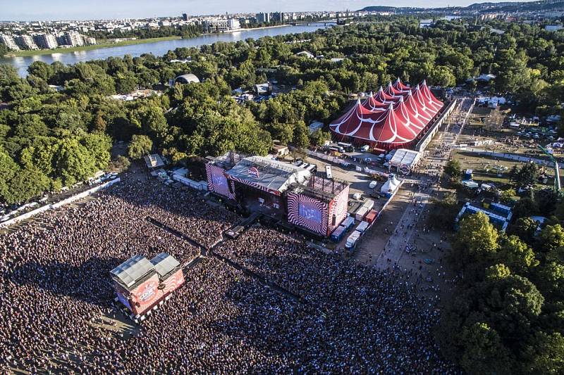 z hudebního festivalu Sziget