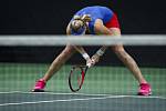 Finále Fed cup, ČR vs. Německo, Kvitová – Petkovič, hraný 8. listopadu v Praze.