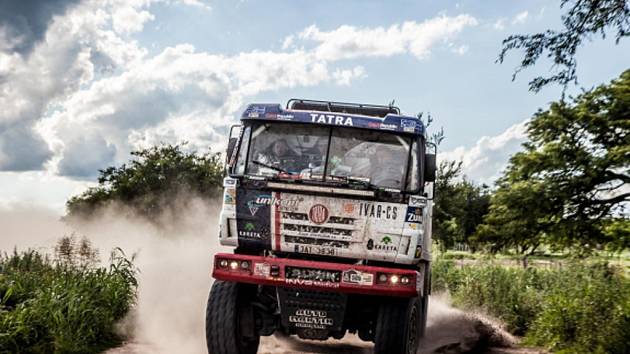 Martin Kolomý na Rallye Dakar.