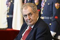 Český prezident Miloš Zeman (na snímku z 7. prosince 2022).