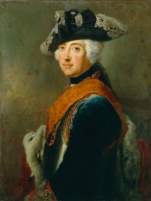 Pruský král, braniborský kurfiřt a jeden z největších vojevůdců 18. století Fridrich II.
