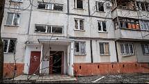 Následky ostřelování Mariupolu
