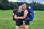 Anna Semiánová (47) a její a dcera Ema (18) z Nové Teliby u Mladé Boleslavi absolvovaly svatojakubskou pěší pouť