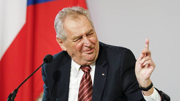 Český prezident Miloš Zeman