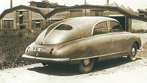 Tatra 601 Monte Carlo - první konfigurace z roku 1949.