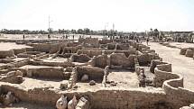 Aren. Nově odkryté město je největším objeveným starobylým městem v Egyptě.