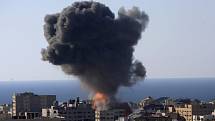 Letecké útoky Izraele na Gazu
