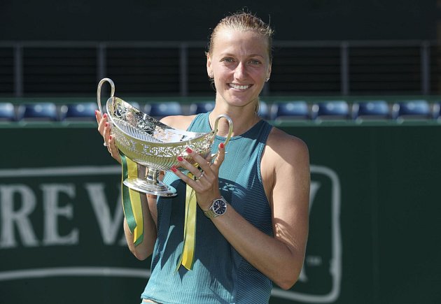 Petra Kvitová obhájila své prvenství na turnaji v anglickém Birminghamu.