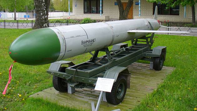 Ruská raketa Ch-55. Ilustrační snímek