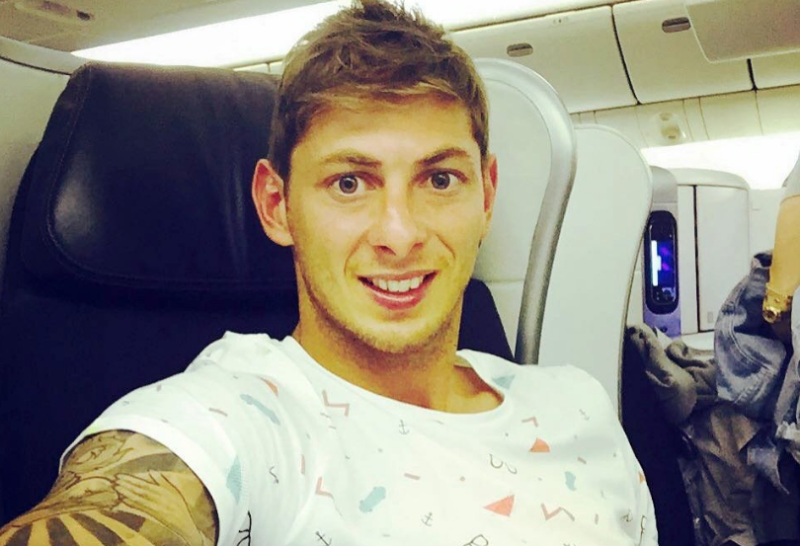 Argentinský fotbalista Emiliano Sala