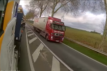 Počínání českého řidiče kamionu ve Francii