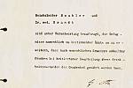 Hitlerův rozkaz k zahájení eutanazie, vydaný 1. září 1939 Bouhlerovi a Brandtovi