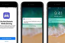 Apple s novou funkcí Do Not Disturb While Driving.