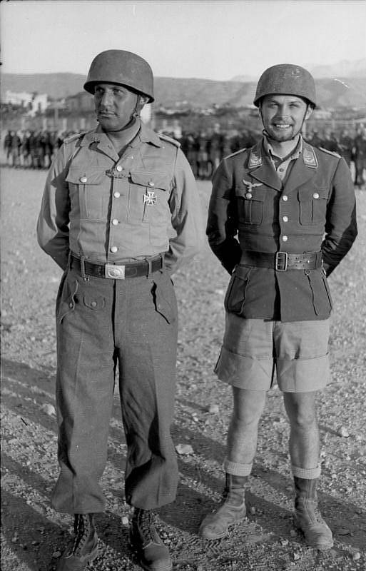 Walter Gericke (vlevo) a Horst Trebes (vpravo)