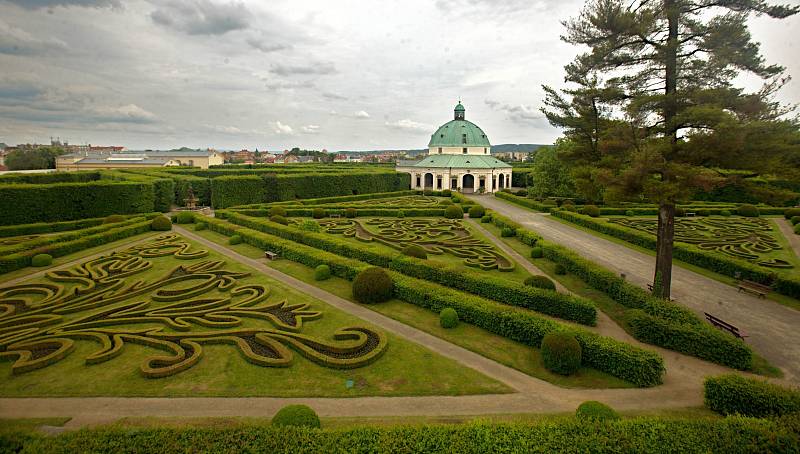 Květná zahrada v Kroměříži.