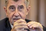 Premiér Andrej Babiš poskytl 16. června 2020 rozhovor Deníku