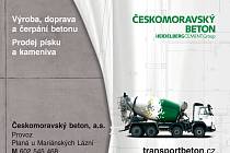 Českomoravský beton, a.s. provoz Kraslice, Mobil: 602 545 468