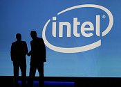 Logo amerického výrobce čipů Intel