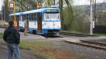 Obnovení provozu na jednokolejné trati, kde došlo k tragické srážce tramvají.