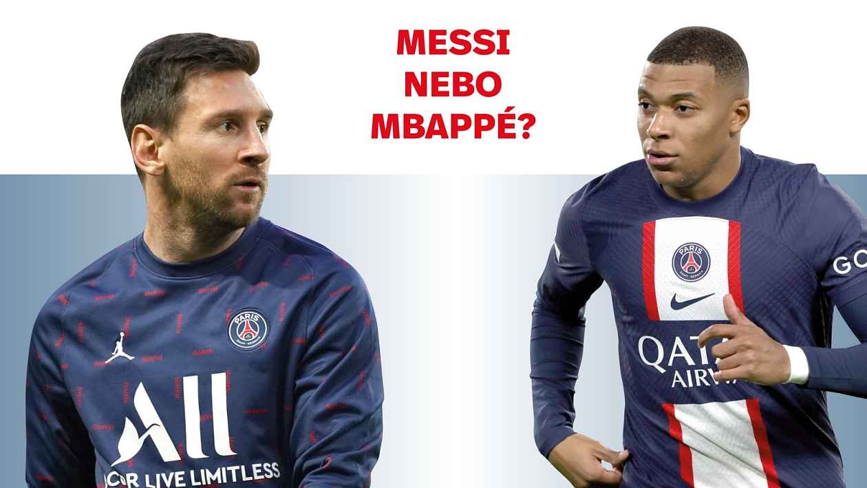 Mbappé versus Messi přes peníze, góly i fanoušky. Fotbal vyhlíží nového krále