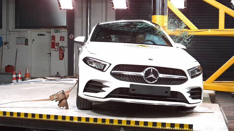 Asistenční systémy Mercedes-Benz třídy A získaly ohodnocení 75 %.